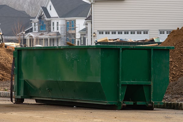 the weight limit for the construction dumpsters is based on the specific size rented